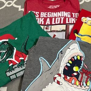 Christmas - Bundle Deal of four nwt boy shirts!!!